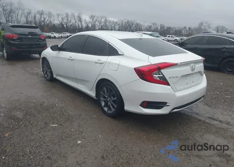 2021 Honda Civic Ex z USA, uszkodzony, nr VIN 19XFC1F35ME001960